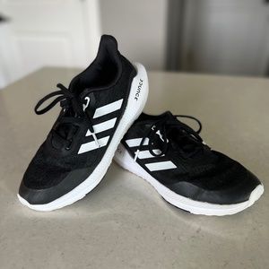 Adidas Kids EQ21 Running Shoes in Black - Youth Size 4.5